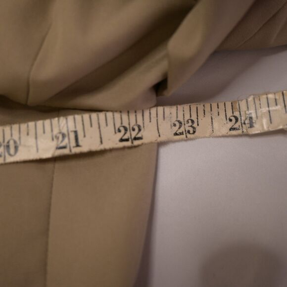 Jos A Bank Mens 42L Beige Single Vent 2-Button Sports Coat Blazer - Picture 7 of 9